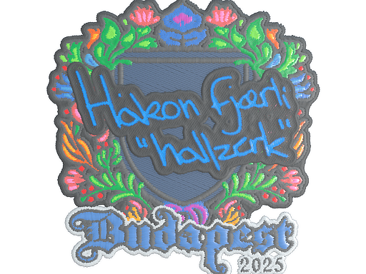 hallzerk (Embroidered) | Budapest 2025