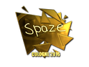 spaze (Gold) | Cologne 2016