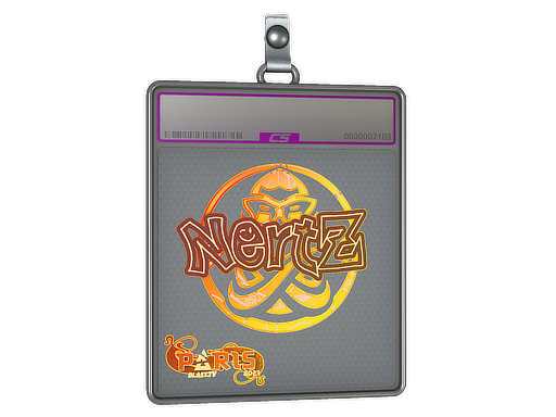Sticker Slab | NertZ (Holo) | Paris 2023