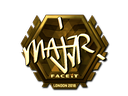 MAJ3R (Gold) | London 2018