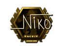 niko (Gold) | London 2018