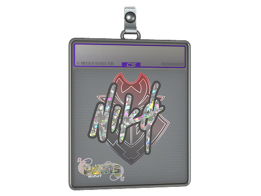 Sticker Slab: NiKo (Glitter) | Paris 2023