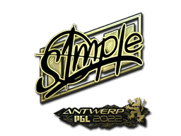 s1mple (Gold) | Antwerp 2022